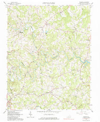 Download a high-resolution, GPS-compatible USGS topo map for Redwood, VA (1985 edition)
