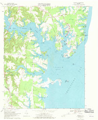 Download a high-resolution, GPS-compatible USGS topo map for Reedville, VA (1971 edition)