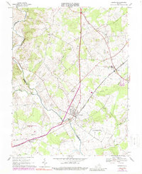 Download a high-resolution, GPS-compatible USGS topo map for Remington, VA (1988 edition)