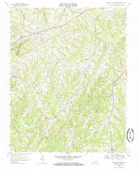 Download a high-resolution, GPS-compatible USGS topo map for Republican Grove, VA (1985 edition)