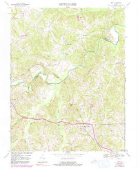 Download a high-resolution, GPS-compatible USGS topo map for Rice, VA (1991 edition)