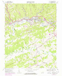 Download a high-resolution, GPS-compatible USGS topo map for Richlands, VA (1978 edition)