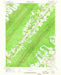 Download a high-resolution, GPS-compatible USGS topo map for Rileyville, VA (1968 edition)