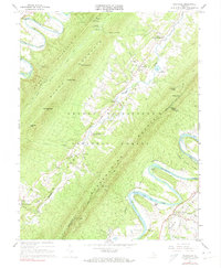 Download a high-resolution, GPS-compatible USGS topo map for Rileyville, VA (1974 edition)