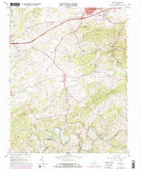 Download a high-resolution, GPS-compatible USGS topo map for Riner, VA (1978 edition)