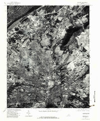 preview thumbnail of historical topo map of Roanoke, VA in 1977