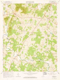 Download a high-resolution, GPS-compatible USGS topo map for Rochelle, VA (1966 edition)