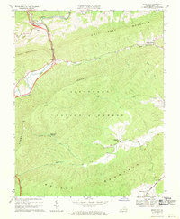 Download a high-resolution, GPS-compatible USGS topo map for Rocky Gap, VA (1970 edition)