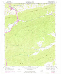 Download a high-resolution, GPS-compatible USGS topo map for Rocky Gap, VA (1978 edition)
