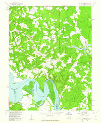 Download a high-resolution, GPS-compatible USGS topo map for Rollins Fork, VA (1961 edition)
