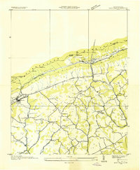 Download a high-resolution, GPS-compatible USGS topo map for Rose Hill, VA (1935 edition)