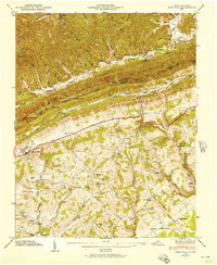 Download a high-resolution, GPS-compatible USGS topo map for Rose Hill, VA (1957 edition)