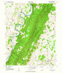 Download a high-resolution, GPS-compatible USGS topo map for Rose Hill, VA (1963 edition)