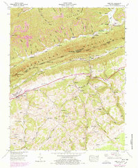 Download a high-resolution, GPS-compatible USGS topo map for Rose Hill, VA (1978 edition)