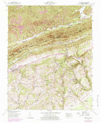 Download a high-resolution, GPS-compatible USGS topo map for Rose Hill, VA (1984 edition)