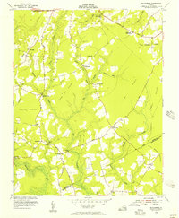 Download a high-resolution, GPS-compatible USGS topo map for Runnymede, VA (1957 edition)