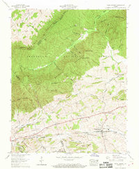 Download a high-resolution, GPS-compatible USGS topo map for Rural Retreat, VA (1969 edition)