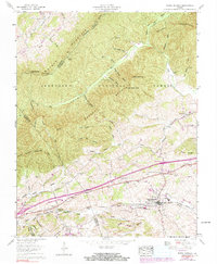 Download a high-resolution, GPS-compatible USGS topo map for Rural Retreat, VA (1991 edition)