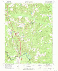 Download a high-resolution, GPS-compatible USGS topo map for Ruther Glen, VA (1971 edition)