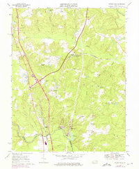 Download a high-resolution, GPS-compatible USGS topo map for Ruther Glen, VA (1975 edition)