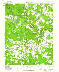 preview thumbnail of historical topo map of Spotsylvania County, VA in 1943