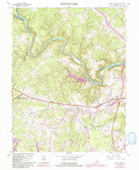 Download a high-resolution, GPS-compatible USGS topo map for Salem Church, VA (1991 edition)