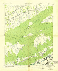 Download a high-resolution, GPS-compatible USGS topo map for Saltville, VA (1935 edition)