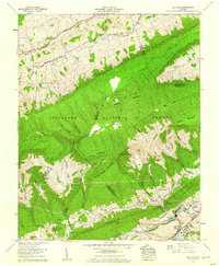 Download a high-resolution, GPS-compatible USGS topo map for Saltville, VA (1960 edition)