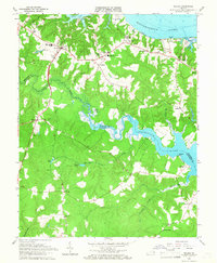 Download a high-resolution, GPS-compatible USGS topo map for Saluda, VA (1967 edition)