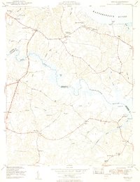 Download a high-resolution, GPS-compatible USGS topo map for Saluda, VA (1949 edition)