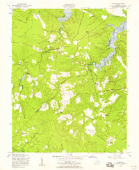 Download a high-resolution, GPS-compatible USGS topo map for Savedge, VA (1958 edition)