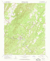 Download a high-resolution, GPS-compatible USGS topo map for Schuyler, VA (1968 edition)