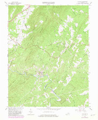 Download a high-resolution, GPS-compatible USGS topo map for Schuyler, VA (1982 edition)