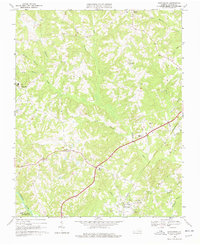 Download a high-resolution, GPS-compatible USGS topo map for Scottsburg, VA (1978 edition)