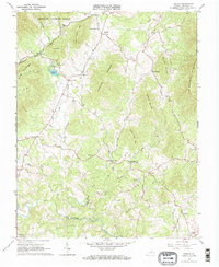 Download a high-resolution, GPS-compatible USGS topo map for Sedalia, VA (1968 edition)