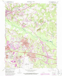 Download a high-resolution, GPS-compatible USGS topo map for Seven Pines, VA (1987 edition)