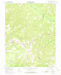 preview thumbnail of historical topo map of King and Queen County, VA in 1965