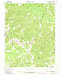 preview thumbnail of historical topo map of King and Queen County, VA in 1965