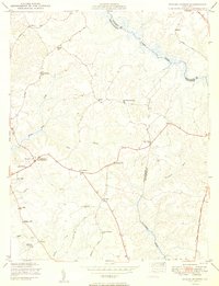 Download a high-resolution, GPS-compatible USGS topo map for Shacklefords, VA (1949 edition)