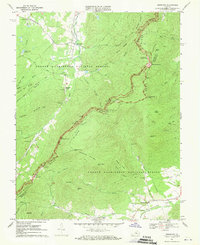 Download a high-resolution, GPS-compatible USGS topo map for Sherando, VA (1970 edition)