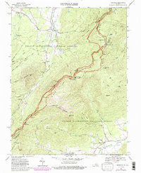 Download a high-resolution, GPS-compatible USGS topo map for Sherando, VA (1987 edition)