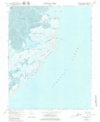 Download a high-resolution, GPS-compatible USGS topo map for Ship Shoal Inlet, VA (1980 edition)