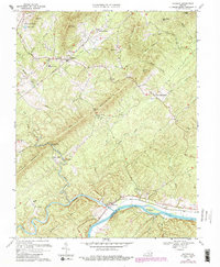 Download a high-resolution, GPS-compatible USGS topo map for Shipman, VA (1987 edition)