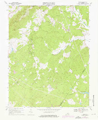preview thumbnail of historical topo map of Albemarle County, VA in 1967