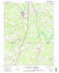 Download a high-resolution, GPS-compatible USGS topo map for Skippers, VA (1980 edition)