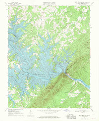 Download a high-resolution, GPS-compatible USGS topo map for Smith Mountain Dam, VA (1969 edition)