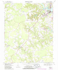Download a high-resolution, GPS-compatible USGS topo map for Smithfield, VA (1986 edition)