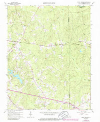 Download a high-resolution, GPS-compatible USGS topo map for Smoky Ordinary, VA (1986 edition)