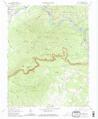 Download a high-resolution, GPS-compatible USGS topo map for Snowden, VA (1979 edition)