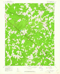 Download a high-resolution, GPS-compatible USGS topo map for South Anna, VA (1961 edition)